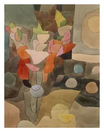 Paul Klee Poster Gladiolen-Stillleben 